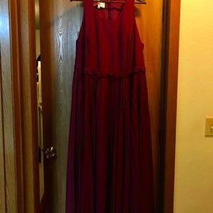 Azazie Lindie Bridesmaid Dress in Raspberry